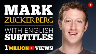 ENGLISH SPEECH  MARK ZUCKERBERG Find Your Purpose English Subtitles [upl. by Tnelc]