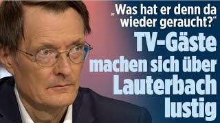 Lauterbach öffentlich bloßgestellt 🚨 Gesundheitsminister im TV als abhängig erklärt💥 [upl. by Einram]