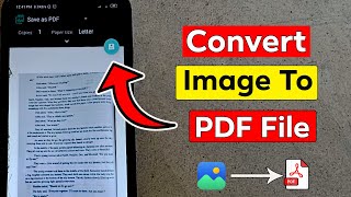 How to Convert image to pdf file Without Any software [upl. by Sholom893]