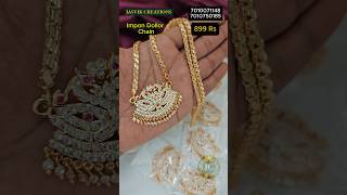 Impon dollar chain 7010071148 WhatsApp trending online fashion [upl. by Mei]