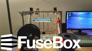 FuseBox 3D Printer Demo [upl. by Silloh]