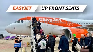 EasyJet Airbus A319100 Up Front Seat  London LTN to Paris CDG  Flight Review [upl. by Querida]