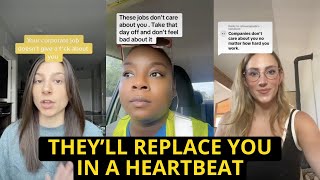 Employers Don’t Care About You  They Will Replace You In A Heartbeat  TikTok Rants On Jobs [upl. by Ronnie]