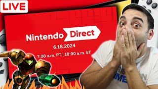 🔴EN VIVO👉VAMOS A VER EL NINTENDO DIRECT PARTE 1  CARIBBEANGAMERPR IS POWERED BY AVERMEDIA [upl. by Karas]