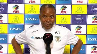 DStv Premiership  Mamelodi Sundowns v Baroka FC  Postmatch interview with Kgoloko Thobejane [upl. by Areyk]