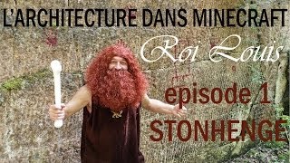 larchitecture dans minecraft  ep1  Stonehenge  spécial 100k [upl. by Rexfourd235]