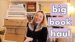 BIG New Year Unboxing Book Haul [upl. by Holladay]