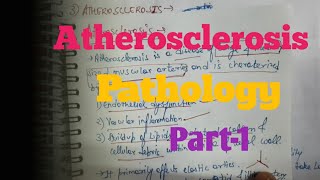 Atherosclerosis Part  1 Pathology [upl. by Asek83]