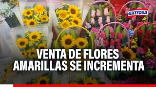 🔴🔵Venta de flores amarillas se incrementa por tendencia en redes sociales [upl. by Olecram]