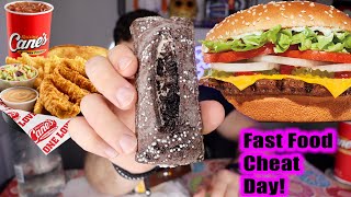 5000 Calorie Fast Food Cheat Day 🍔🍗🍟 [upl. by Haswell]