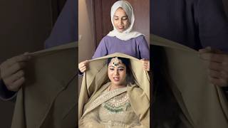 Bridal hijab rolling tutorial 🤍 bridalhijab bridalhijabtutorial bridalmakeup hdmakeup music [upl. by Muriah]