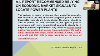 Part Five How Would the AchesonLilienthal Report Locate Nuclear Plants [upl. by Arrej]