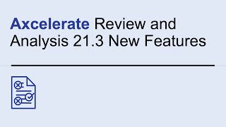 Axcelerate Review and Analysis 213 New Features [upl. by Najram]