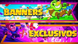 CÓMO CONSEGUIR LOS NUEVOS BANNERS EXCLUSIVOS CLASH ROYALE [upl. by Sirtimed]