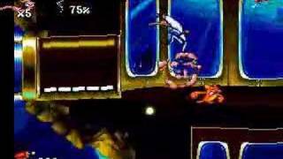 Earthworm Jim Sega Genesis  Megadrive Playthrough  Walkthrough 38 [upl. by Eignav956]