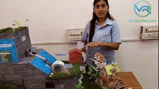 hydro power plant made by a student of RGMP POLYTECHNIC Bangalore 56 [upl. by Trometer]