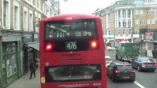 Arriva London Bus Route 67 Dalston Junction to Wood Green FULL VISUAL2 [upl. by Jeffry586]