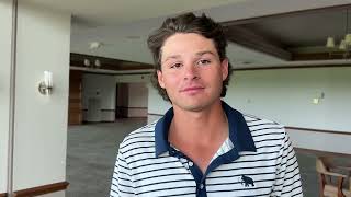 Sheboygan’s Drake Wilcox on learning to live with pars sharing 2024 State Am lead after 54 holes [upl. by Patric]