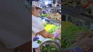 Auntie makes delicious colorful noodles in Thailand streetfood Shorts [upl. by Greenburg]