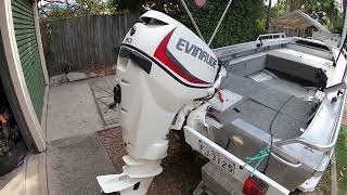 My Quintrex Hornet 39m With Evinrude ETec 30hp Walkaround [upl. by Cormier]