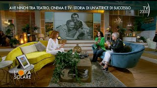 LOra Solare TV2000 Ave Ninchi tra teatro cinema e tv storia di unattrice di successo [upl. by Seroled942]