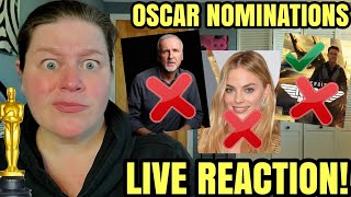 2023 OSCAR NOMINATIONS LIVE REACTION No Cinematography For Top Gun Maverick [upl. by Melena]