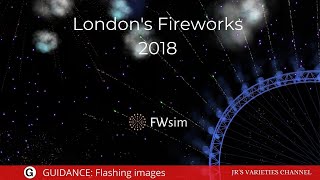 London Fireworks 2018 Women 100  FWsim [upl. by Brunhild]