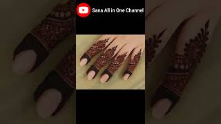 Finger Mehndi Design 😍 Eid Mehndi designs  bridal mehndi  mehandi  mehndi ke design I mehendi [upl. by Airda]