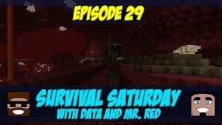 Data amp Mr Reds Survival Saturday Episode 29  Farming Wither Skulls [upl. by Annice]