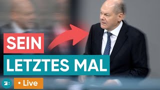 LIVE NeuwahlShowdown im Bundestag  Jetzt gibt Scholz Regierungserklärung ab [upl. by Lord]