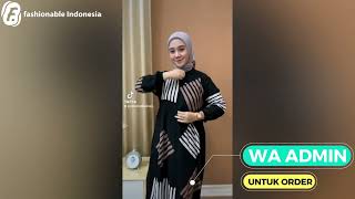 25 Model Baju Gamis Batik Terbaru 2023 [upl. by Efinnej]