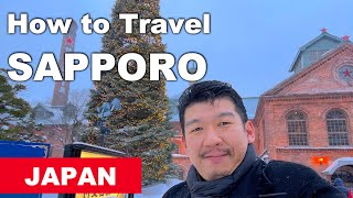 Sapporo Travel  What to Do amp Eat in Sapporo Winter Travel Tips❄️ Hokkaido Japan [upl. by Nosreme]