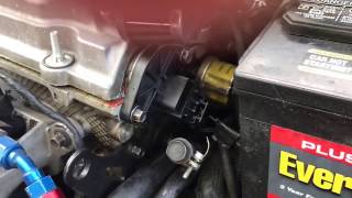 How to replace camshaft positioning sensor dodge neon srt4 [upl. by Airdnazxela]