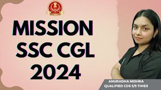 Mission SSC CGL 2024  English PYQs English by Anuradha Maam ssc cgl2024 [upl. by Arman205]