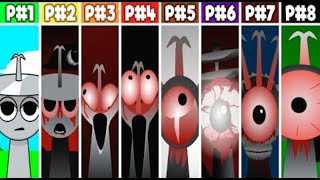 Phase 1 VS Phase 2 VS Phase 3 VS Phase 4 VS Phase 5 VS Phase 6 VS Phase 7 VS Phase 8 Sprunki Mix [upl. by Ester]