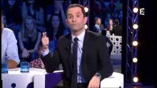 Benoit Hamon amp les dessins  On nest pas couché 8 février 2014 ONPC [upl. by Harrell873]