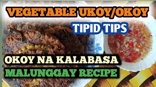 OKOY KALABASA RECIPE  KALABASANG UKOY  OKOY RECIPE kalabasa and malunggay  KALABASANG OKOY [upl. by Notsirhc]