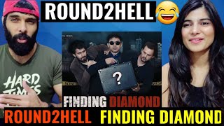 FINDING DIAMOND Reaction  Round2hell  R2h  I R2H Reaction  ROUND2HELL Reaction video [upl. by Atsuj]