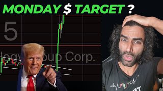 DJT Stock Analysis  1 DAY LEFT Before Squeeze  Trump media Technical analysis [upl. by Jarlathus]