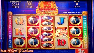 BONUS FREE SPINS  QUEST FOR RICHES  2 c KONAMI CASINO SLOTS [upl. by Teews]