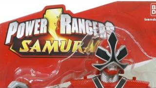 Power Rangers Samurai Toys Samurai Rangers Toy Preview [upl. by Brandwein871]