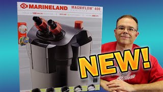 NEW Marineland Magniflow 400 Canister Filter Unboxing Setup amp Review [upl. by Anilave]