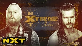 Aleister Black and Adam Coles rivalry turns extreme at TakeOver WWE NXT Jan 24 2018 [upl. by Haeel]