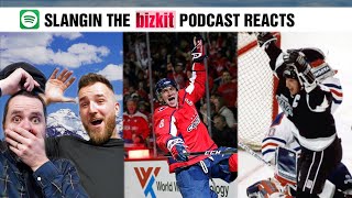 1 in 1000000 Hockey Moments  Slangin The Bizkit Reacts [upl. by Ayor459]