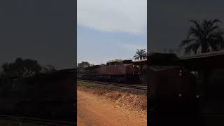 LOCOMOTIVA ALL E FIBRIA NO GRANELEIRO PASSANDO POR ZKY PARTE 1 [upl. by Hnoj]