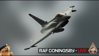 LIVE EVENING SPECIAL NIGHT FLYING EUROFIGHTER TYPHOON FGR4 RAF CONINGSBY • 090823 [upl. by Salesin]