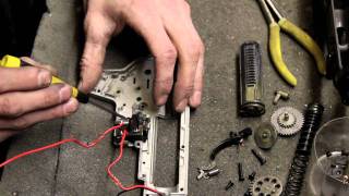 How to mod your airsoft gun part 2  Inside the GearBox [upl. by Nnahoj]