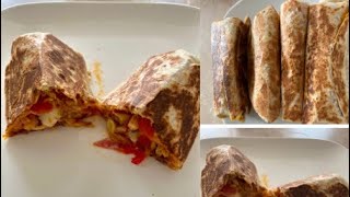 Recette Tortilla au poulet simple et facile ❤️🤤وصفة تورتيلا بالدجاج 🤤 [upl. by Aruasi]