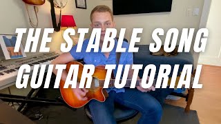 The Stable Song  Gregory Alan Isakov  Guitar Tutorial [upl. by Pepillo783]