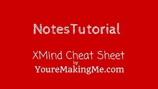 XMind Notes Tutorial [upl. by Helmer830]